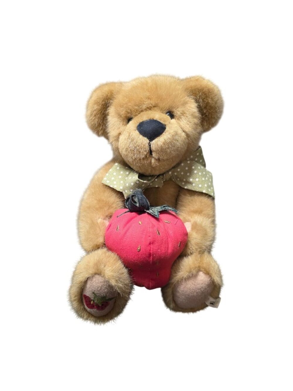 Boyds Bears "Cameron T Strawbeary" 12" Bear H.B's Heirloom Series